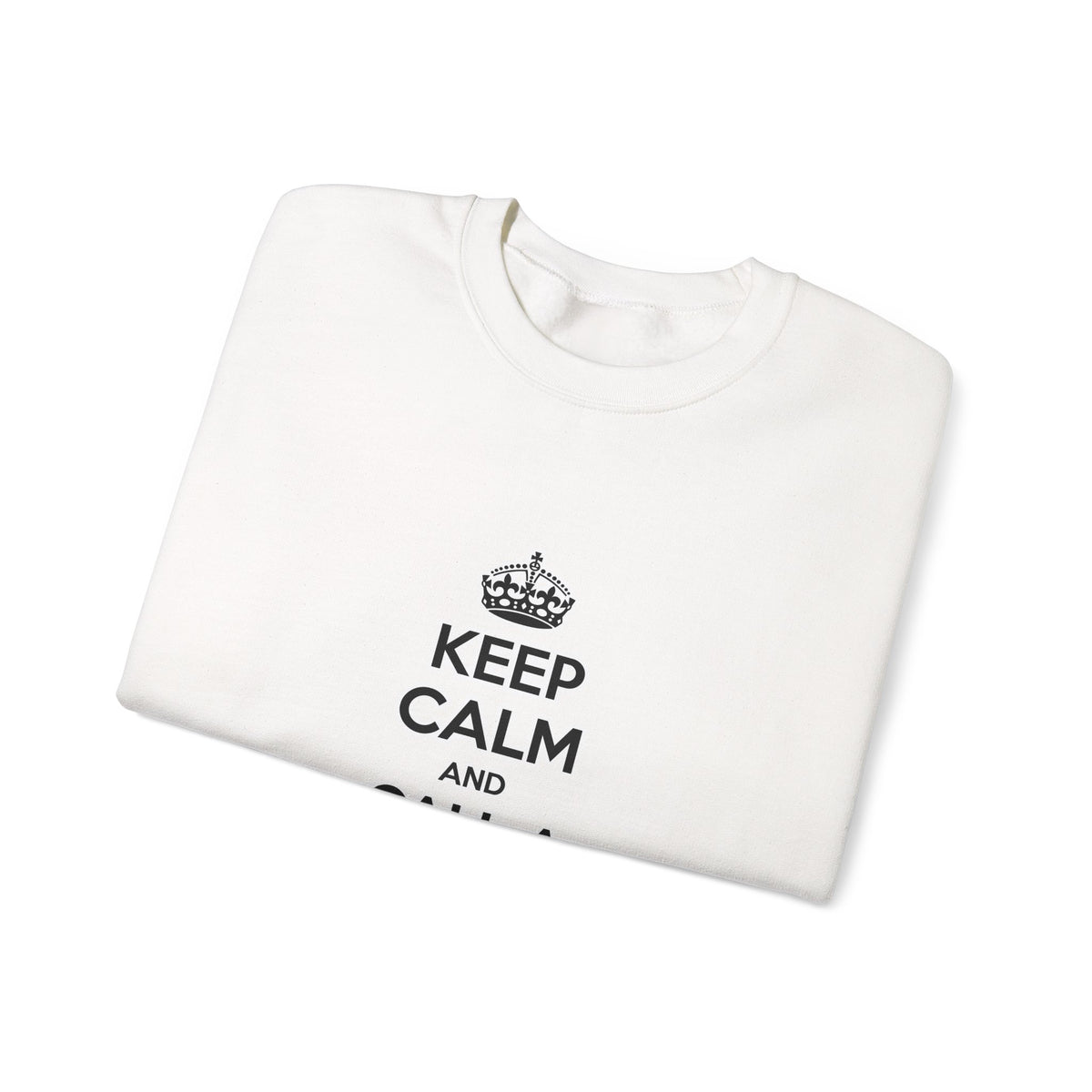 Keep Calm and Call a Cardiologist - Unisex Heavy Blend™ Crewneck Sweatshirt