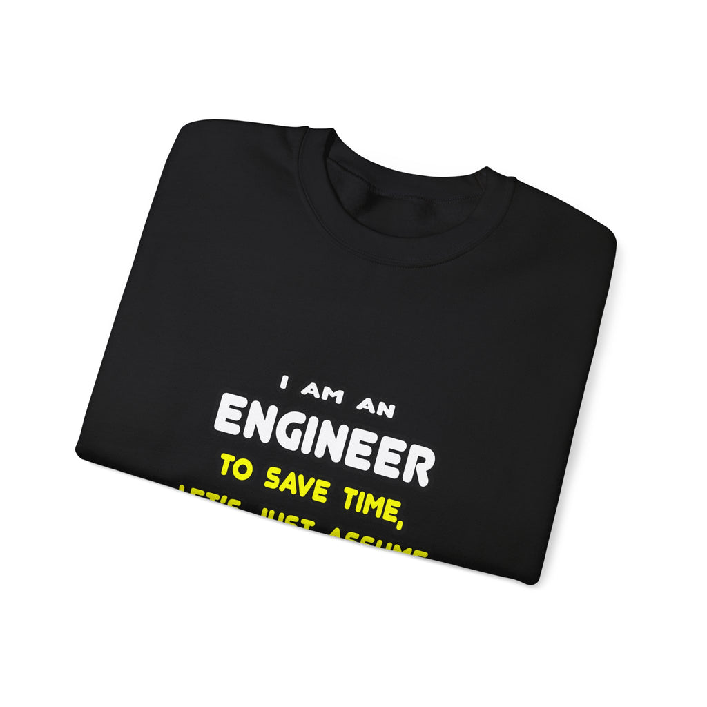 Funny Engineer T Shirts and Gifts - Unisex Heavy Blend™ Crewneck Sweatshirt