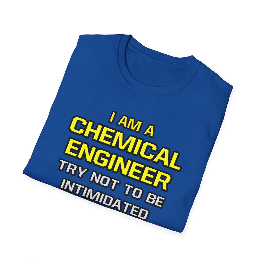 Chemical Engineer...Superior Intelligence - Unisex Softstyle T-Shirt