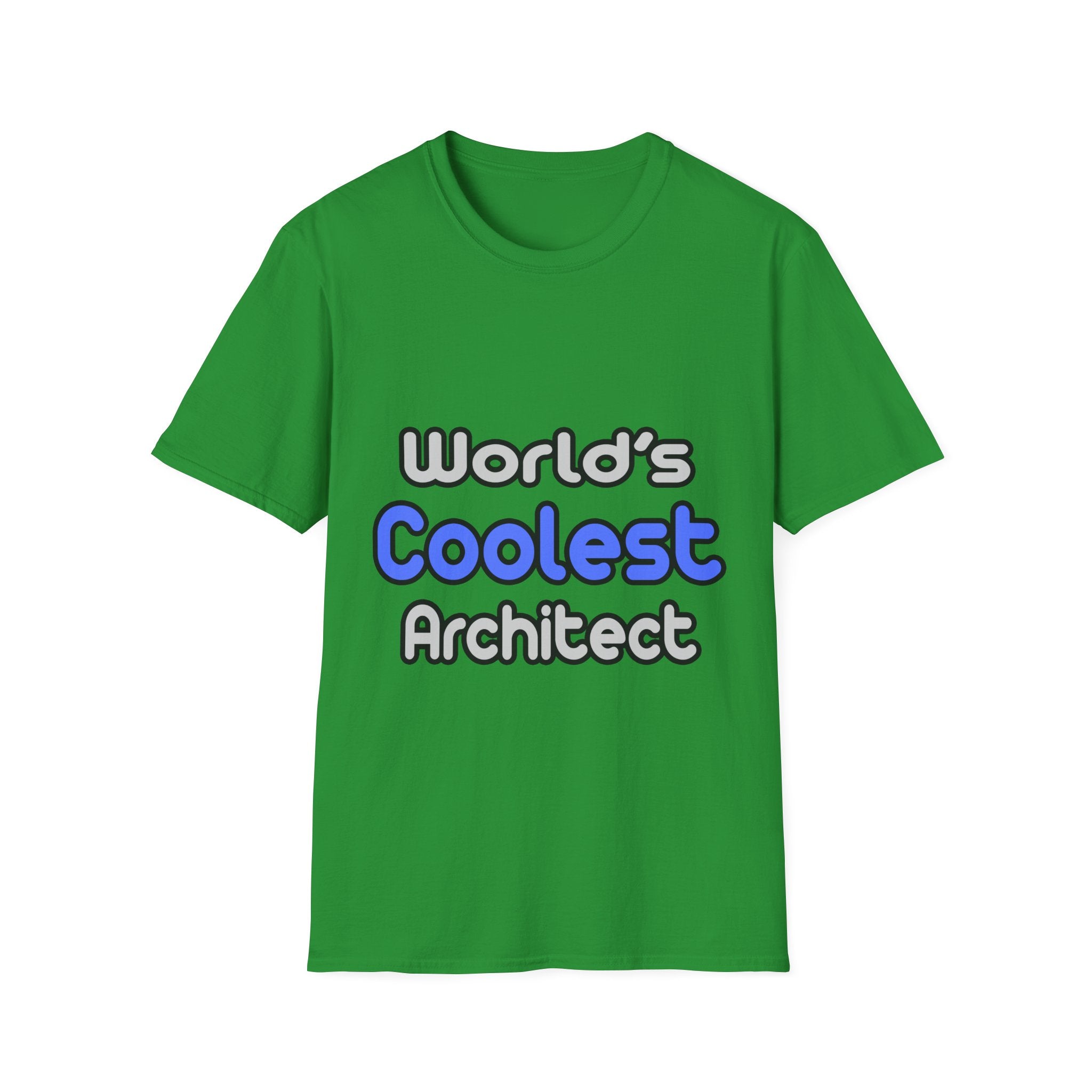 World's Coolest Architect - Unisex Softstyle T-Shirt