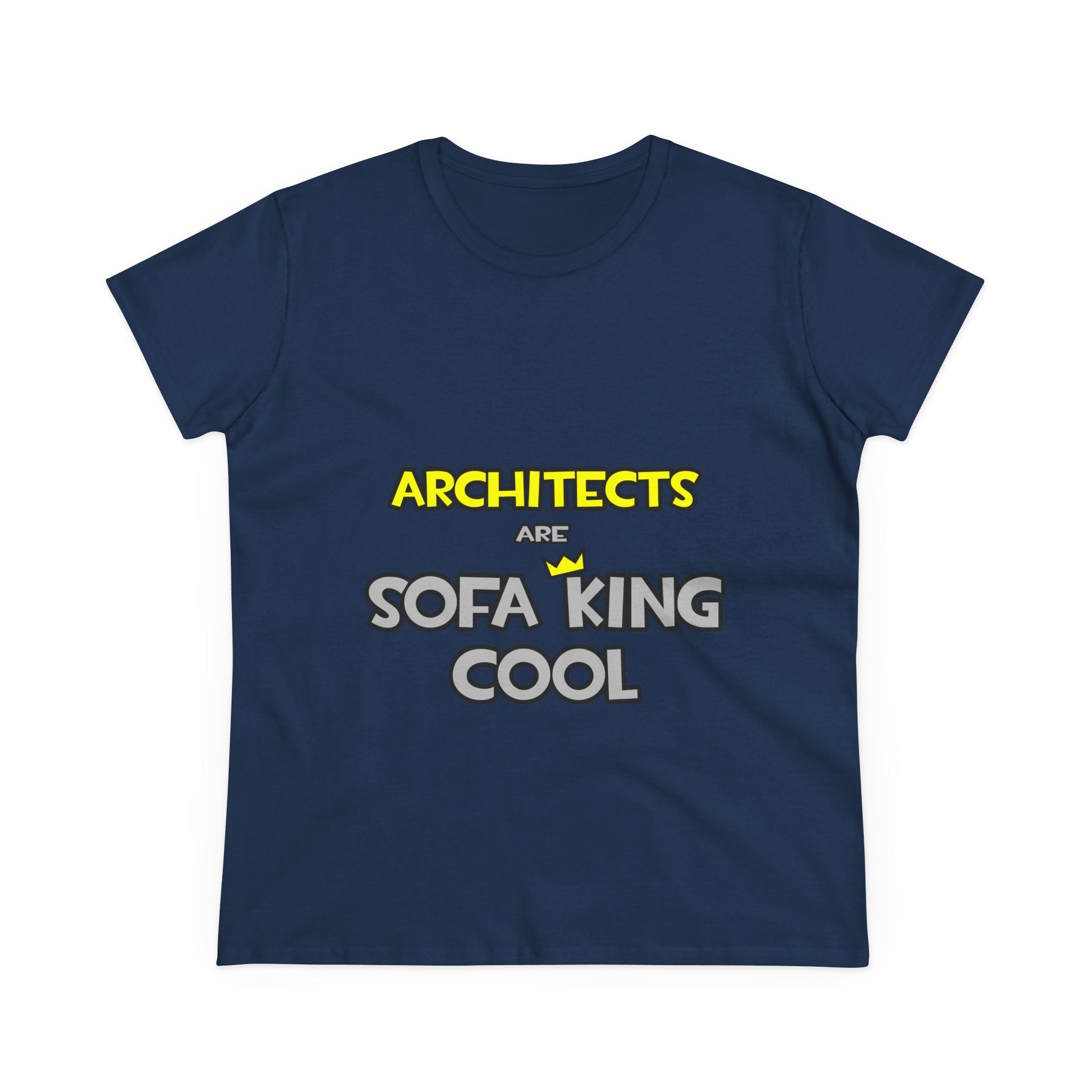 Architects Are Sofa King Cool - Women's Midweight Cotton Tee