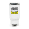 Athletic Trainer .. I'm Kind of a Big Deal - Stainless Steel Travel Mug with Handle, 14oz