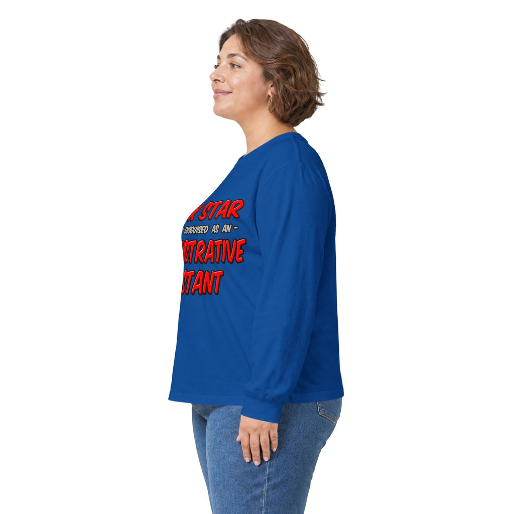 Rock Star...Administrative Assistant - Unisex Ultra Cotton Long Sleeve Tee