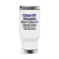 Smarter...Sleep With an Electrical Engineer - Stainless Steel Travel Mug with Handle, 14oz