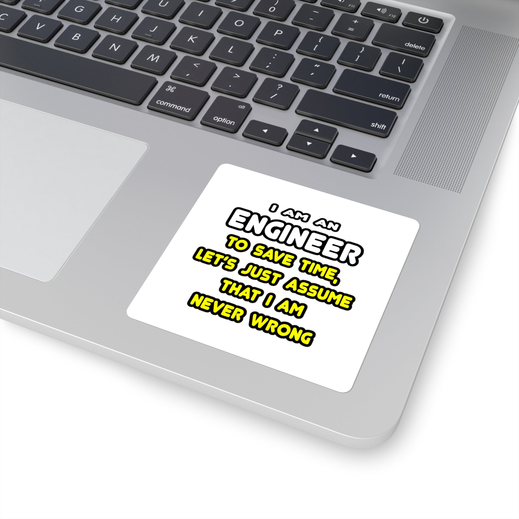 Funny Engineer T Shirts and Gifts - Square Stickers