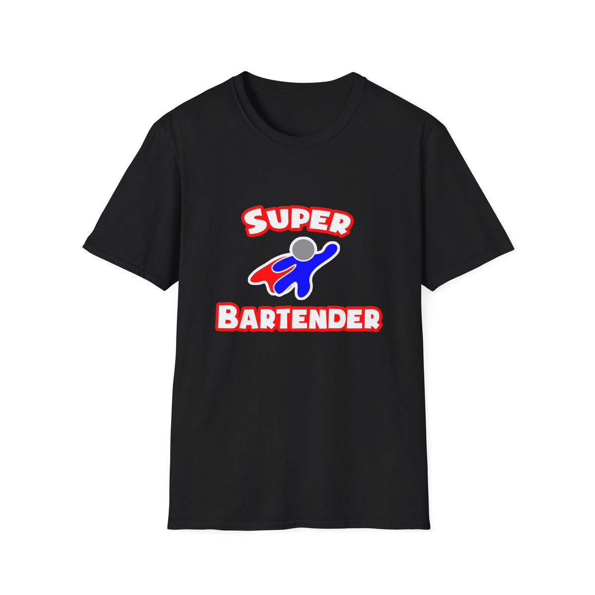 Super Bartender (2) - Unisex Softstyle T-Shirt