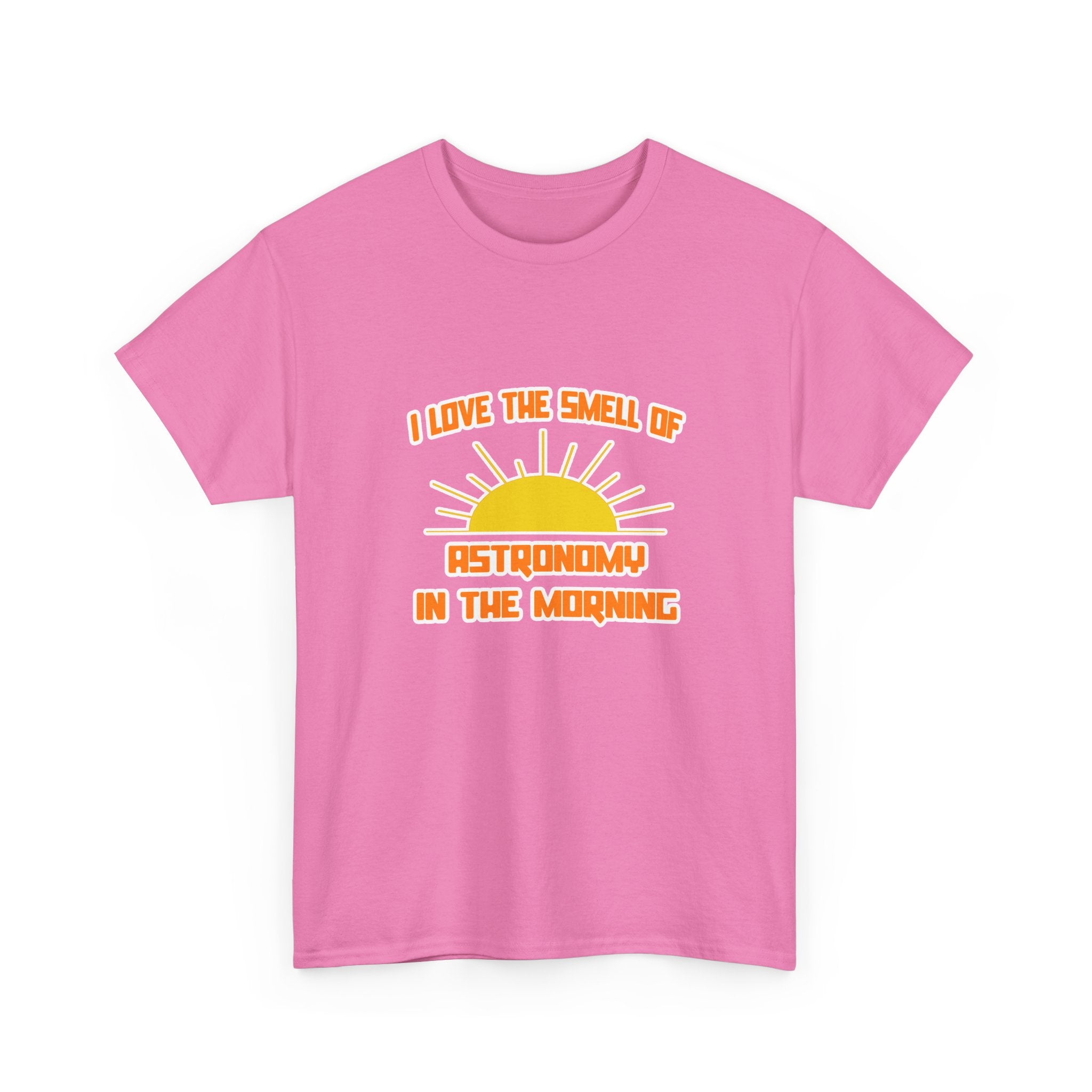 Smell of Astronomy in the Morning - Unisex Heavy Cotton Tee