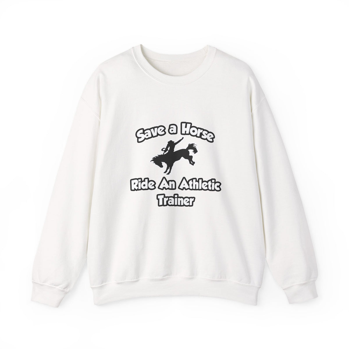 Save a Horse, Ride an Athletic Trainer - Unisex Heavy Blend™ Crewneck Sweatshirt