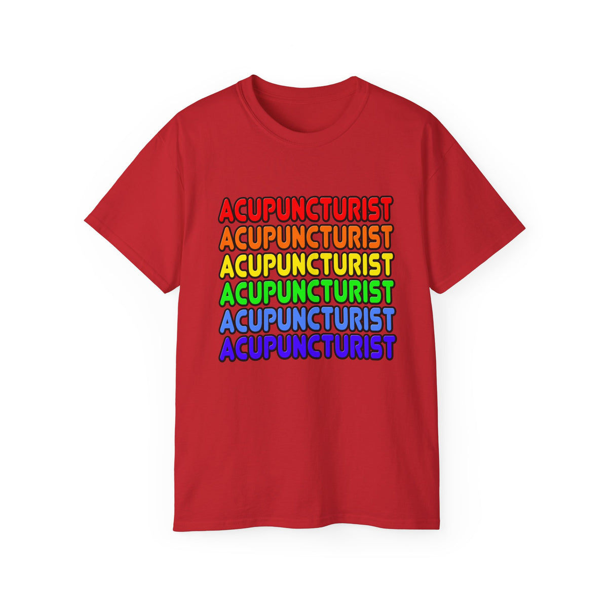 Rainbow Acupuncturist - Unisex Ultra Cotton Tee