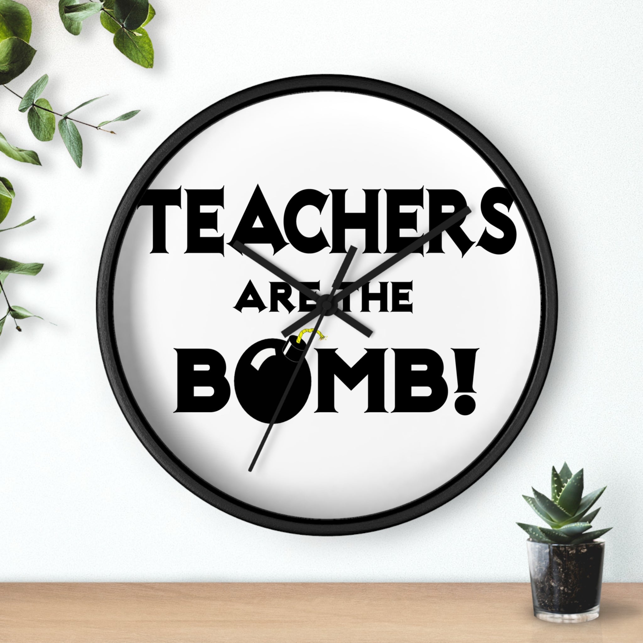Teachers Are The Bomb! - Wall Clock