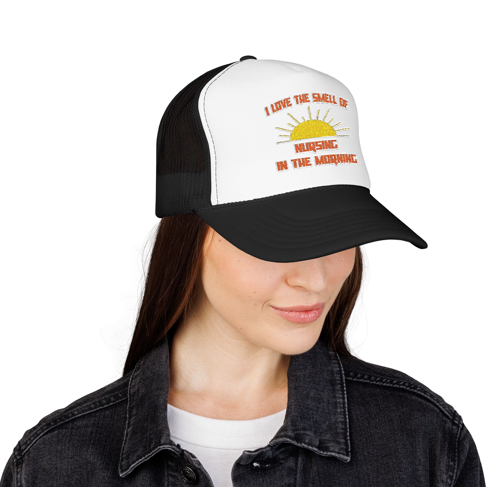 Smell of Nursing in the Morning - Foam Trucker Hat