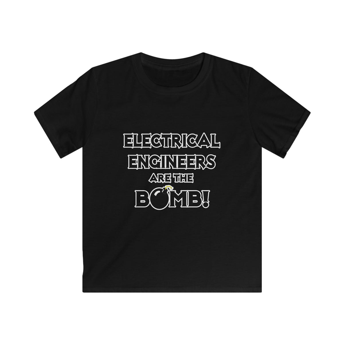 Electrical Engineers Are The Bomb! - Kids Softstyle Tee