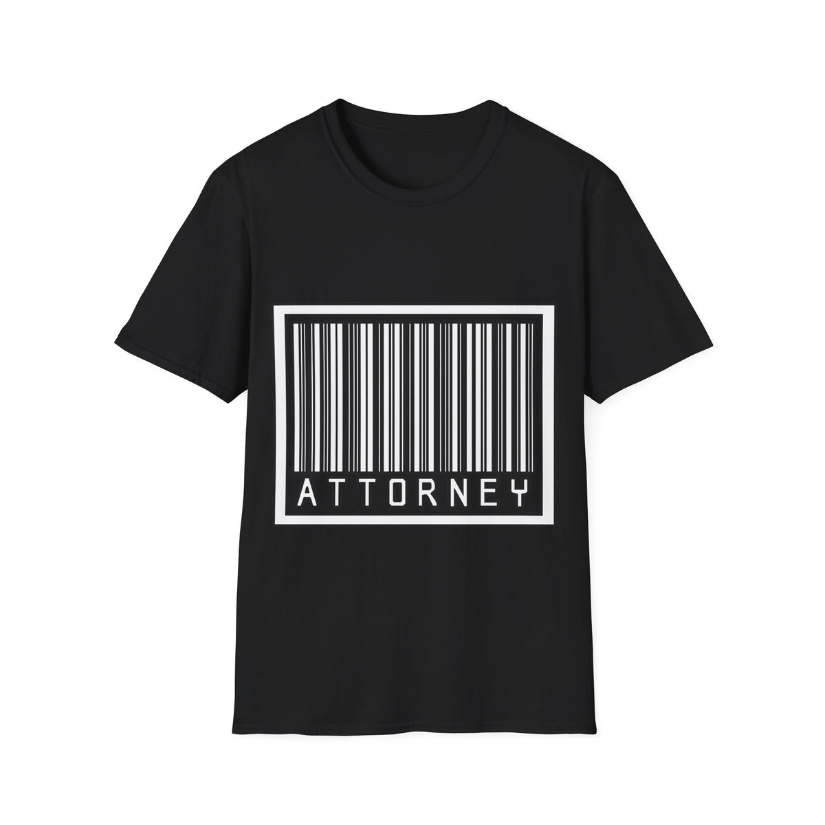 Barcode Attorney - Unisex Softstyle T-Shirt