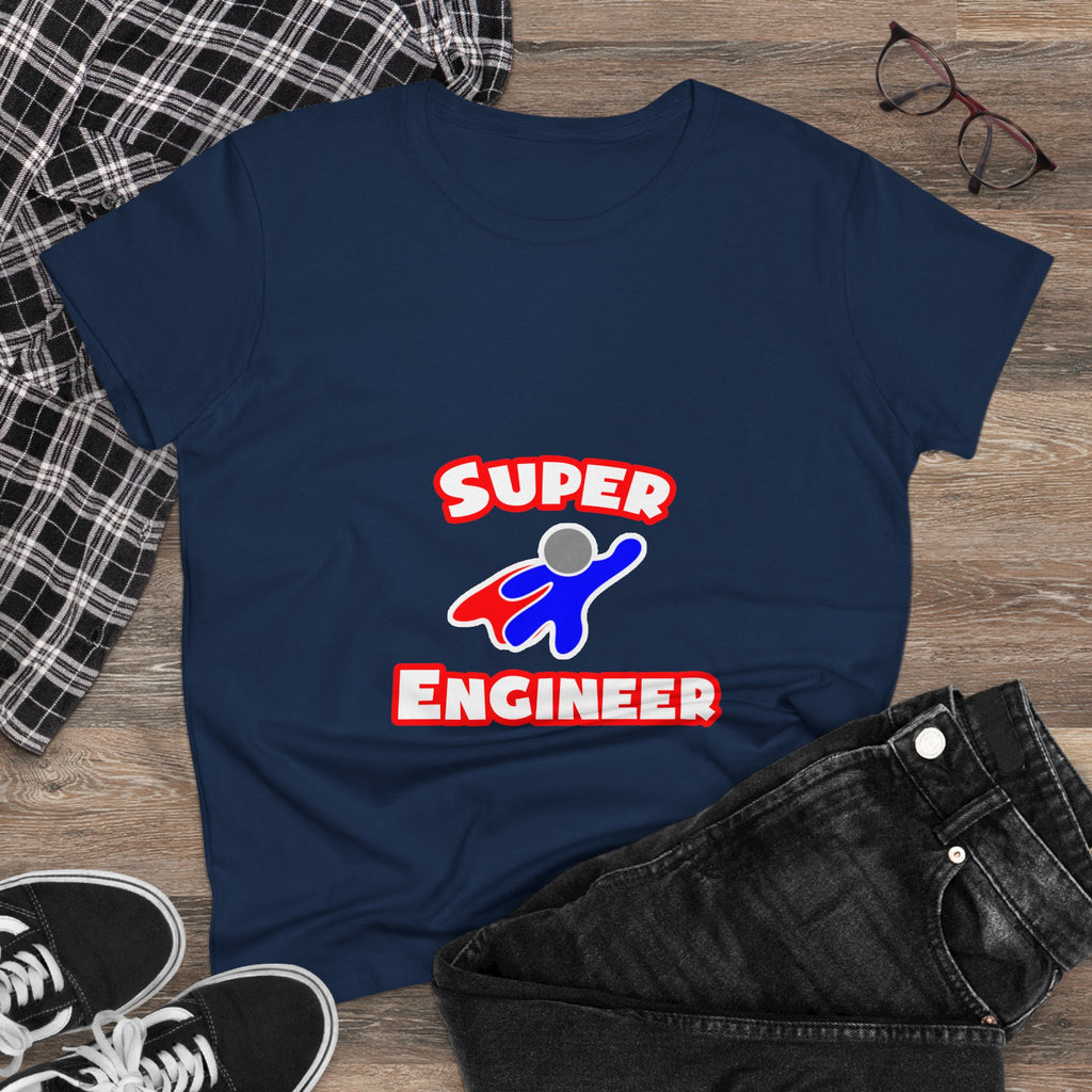 Super Engineer - Women's Midweight Cotton Tee