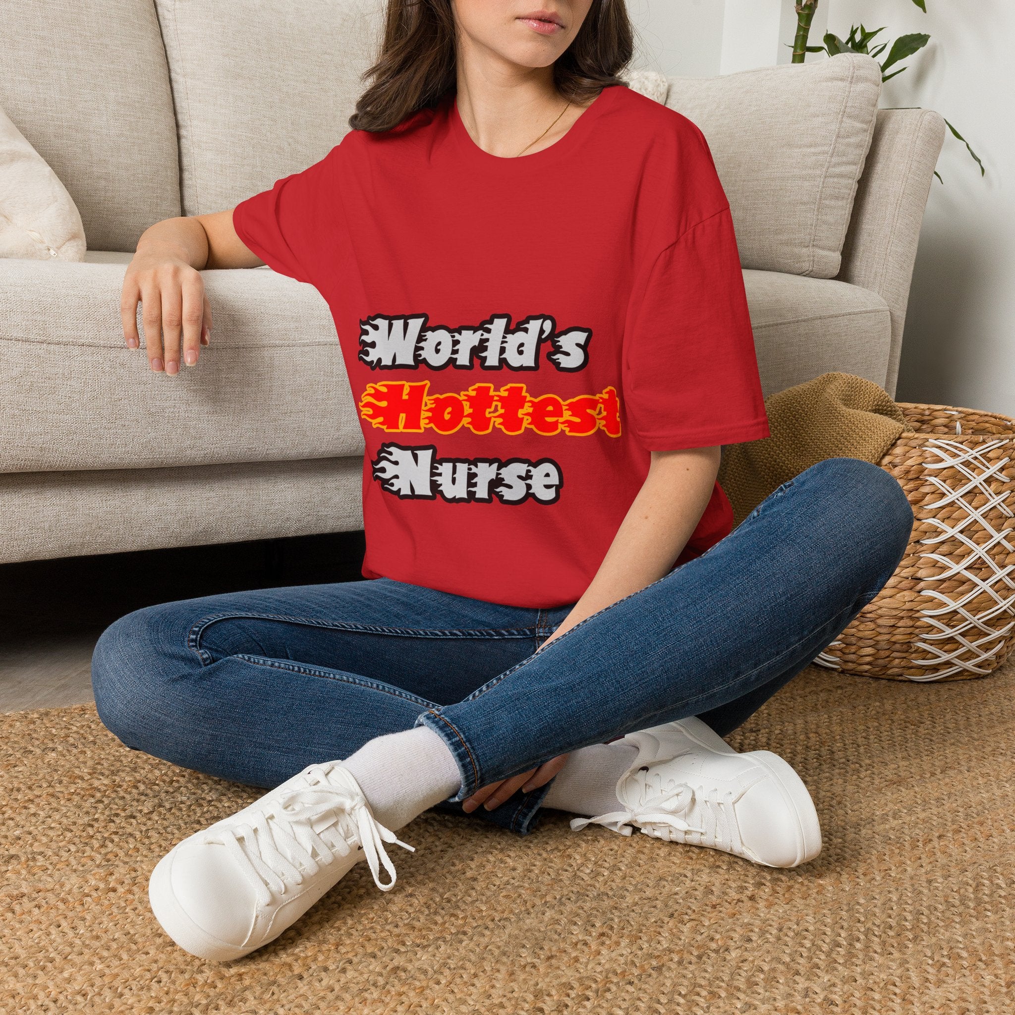 World's Hottest Nurse - Unisex Softstyle T-Shirt