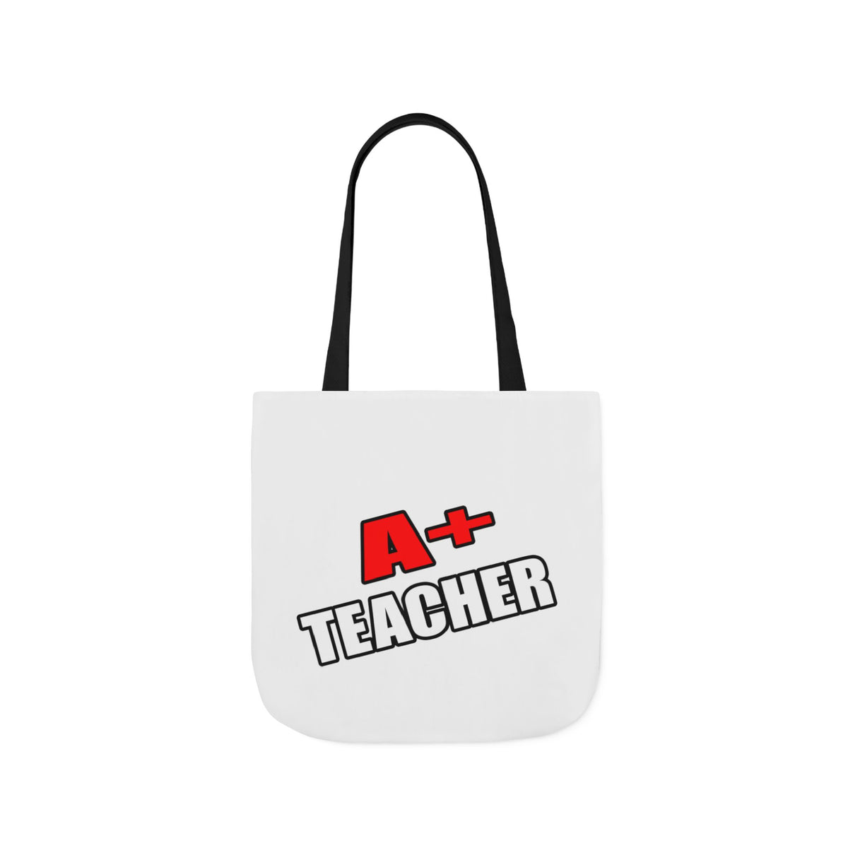 a plus teacher - Canvas Tote Bag, 5-Color Straps