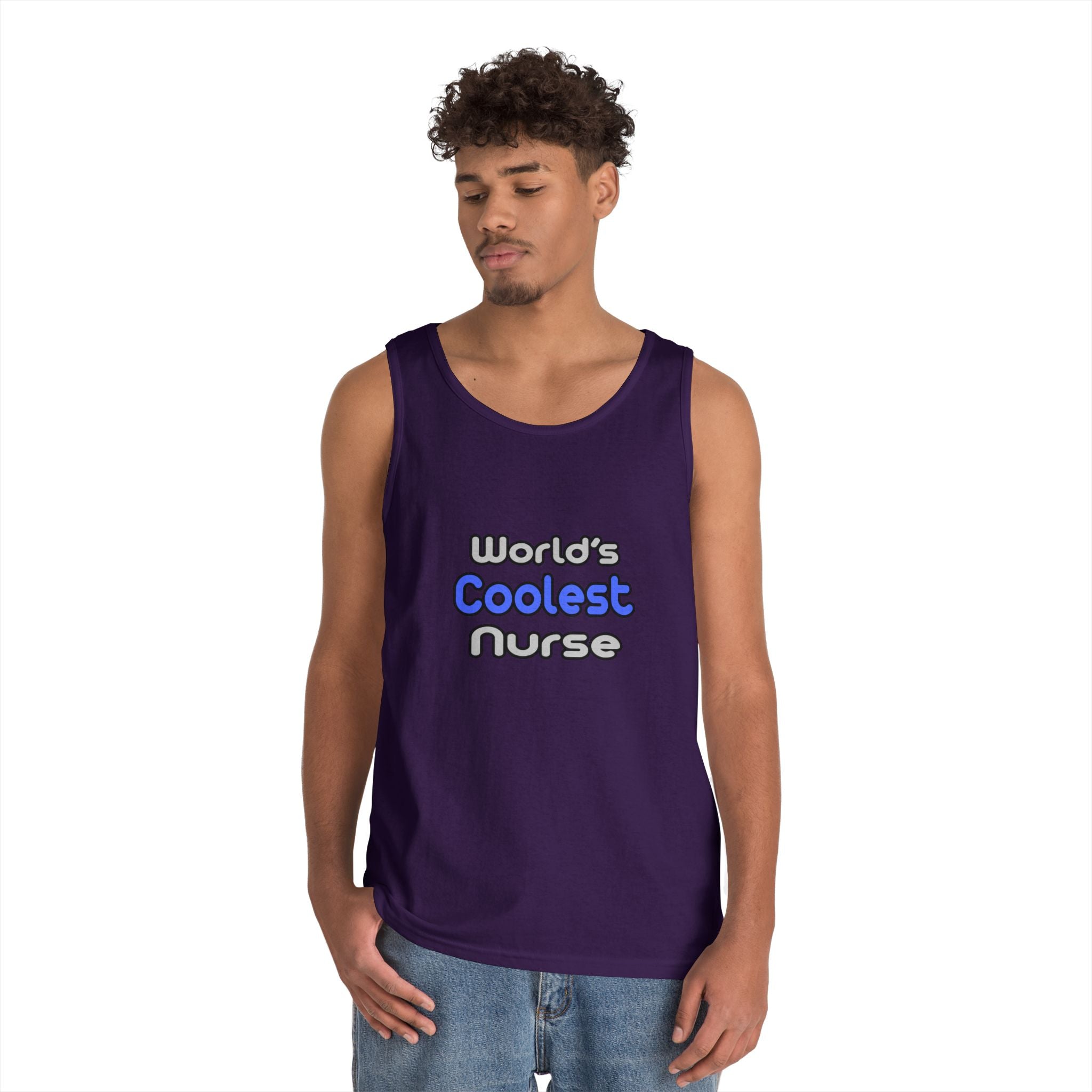 World's Coolest Nurse - Unisex Heavy Cotton Tank Top