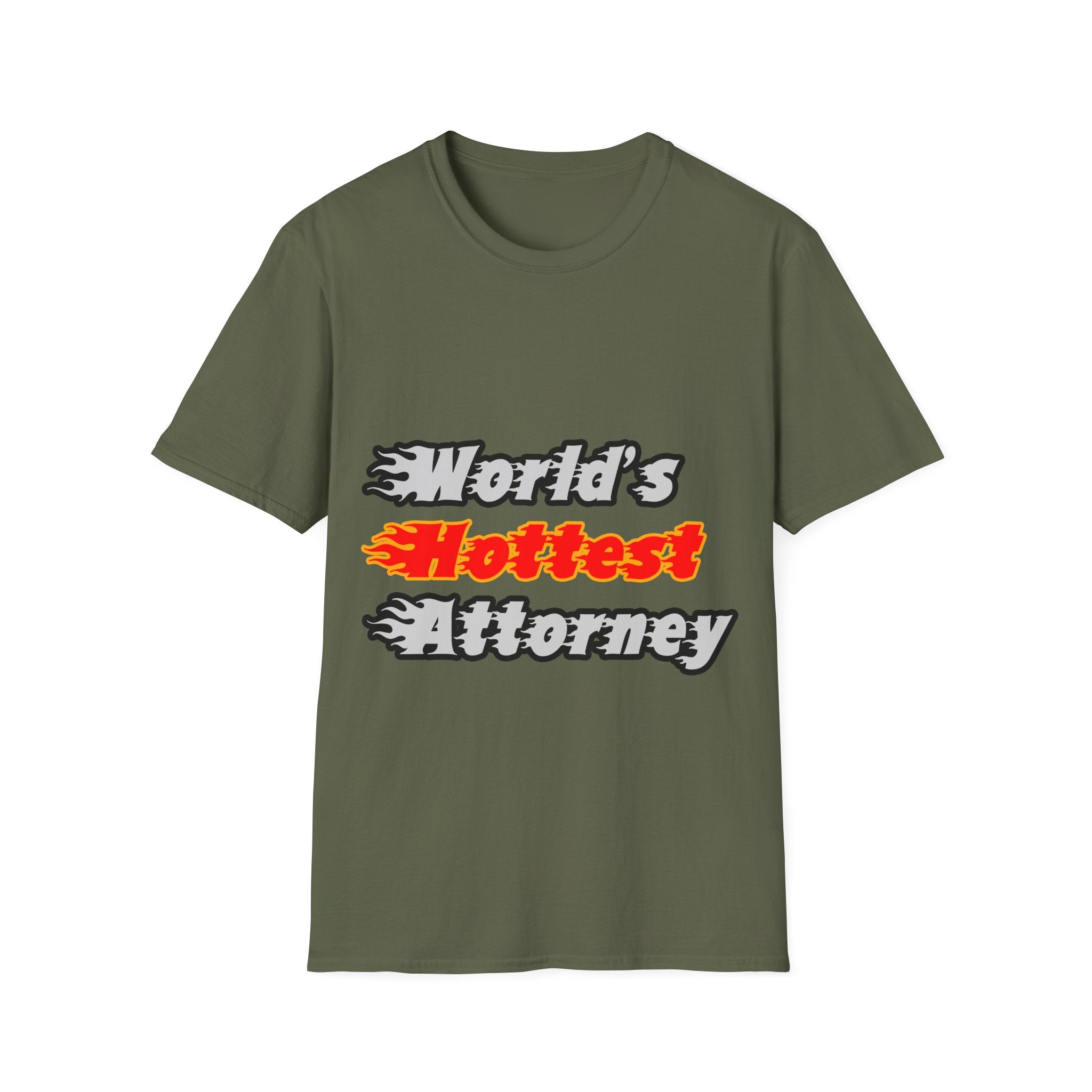 World's Hottest Attorney - Unisex Softstyle T-Shirt
