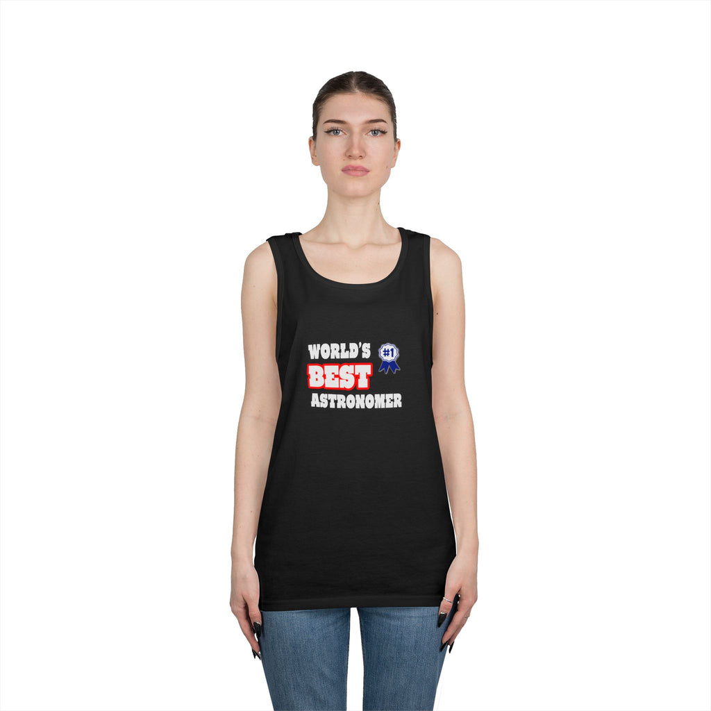 World's Best Astronomer - Unisex Heavy Cotton Tank Top