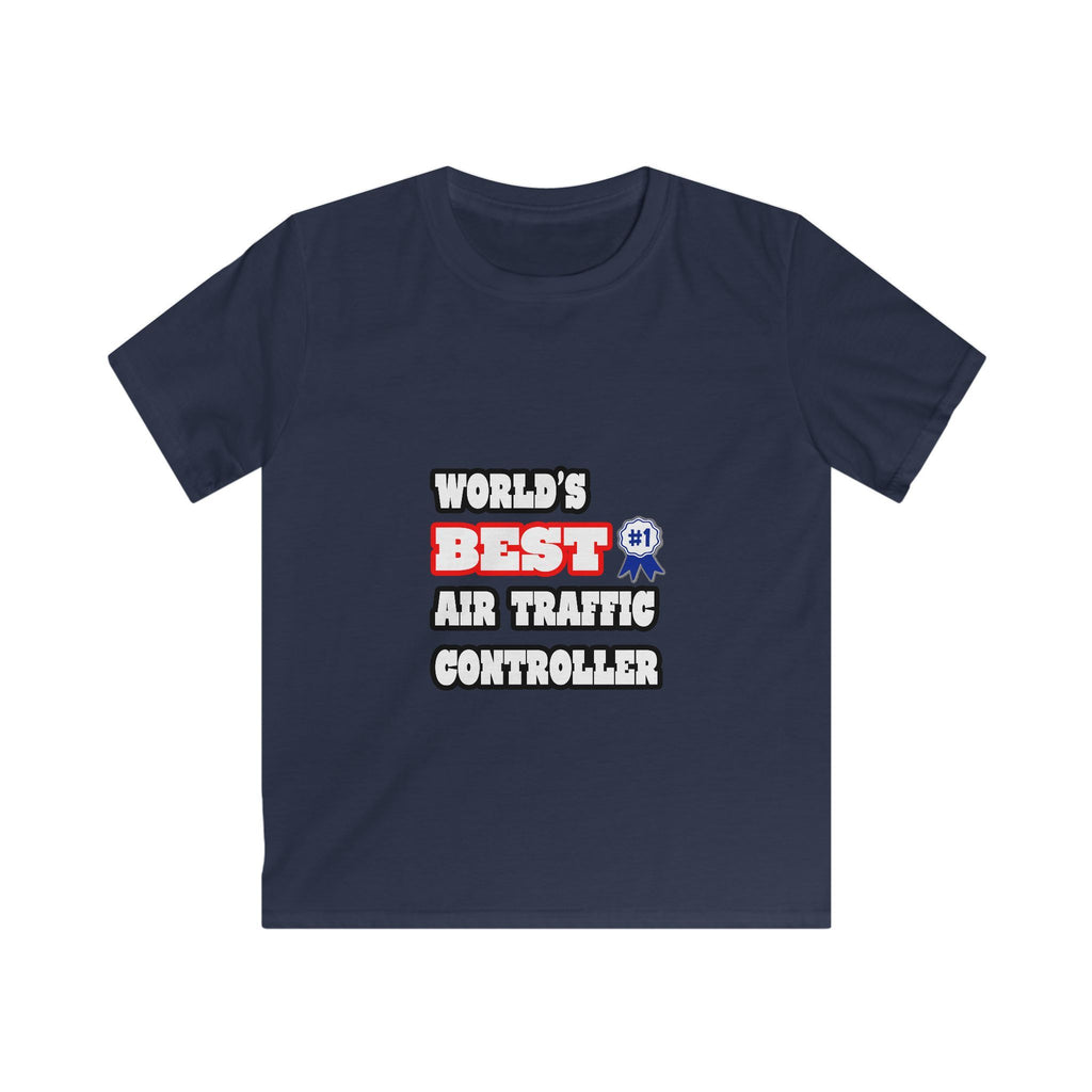World's Best Air Traffic Controller - Kids Softstyle Tee