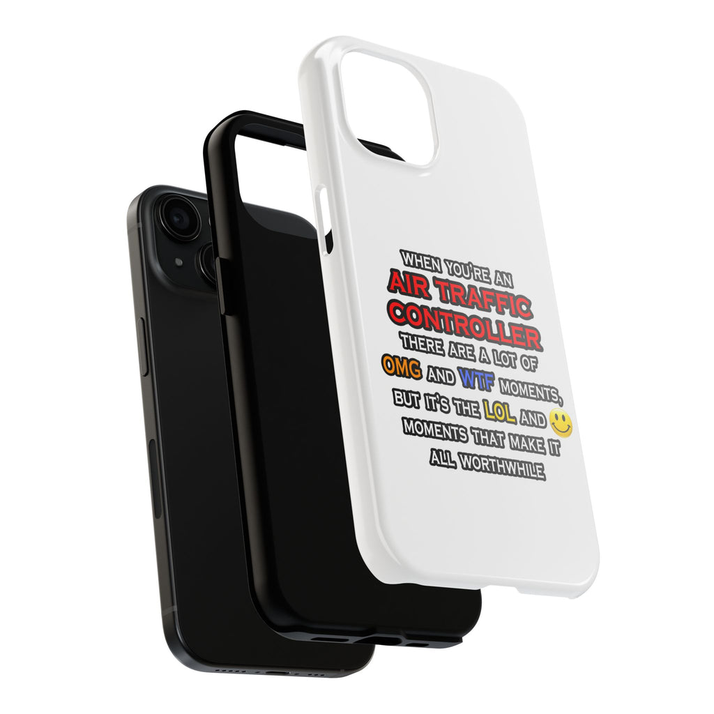 Funny Air Traffic Controller ... OMG WTF LOL - Tough Phone Cases