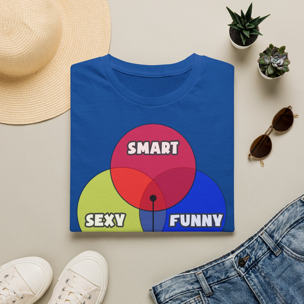 Venn Diagram .. Pediatric Nurses - Unisex Softstyle T-Shirt