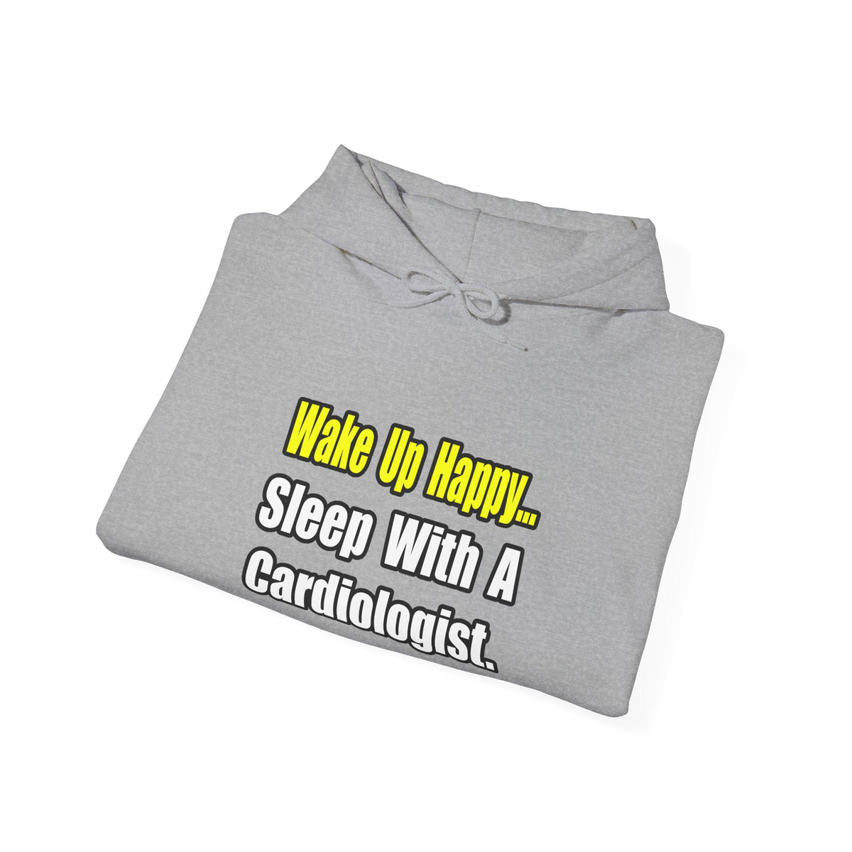Sleep With a Cardiologist - Unisex Heavy Blend™ Hooded Sweatshirt