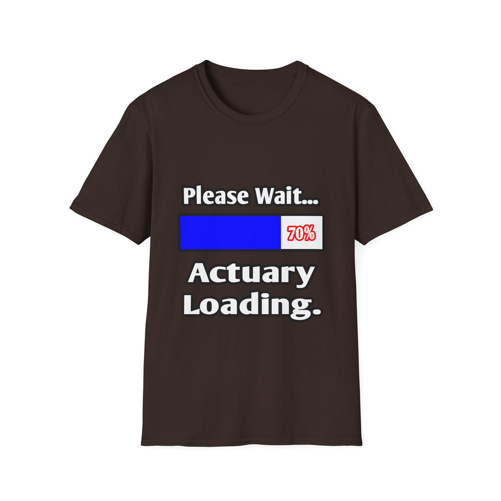 Please Wait...Actuary Loading - Unisex Softstyle T-Shirt