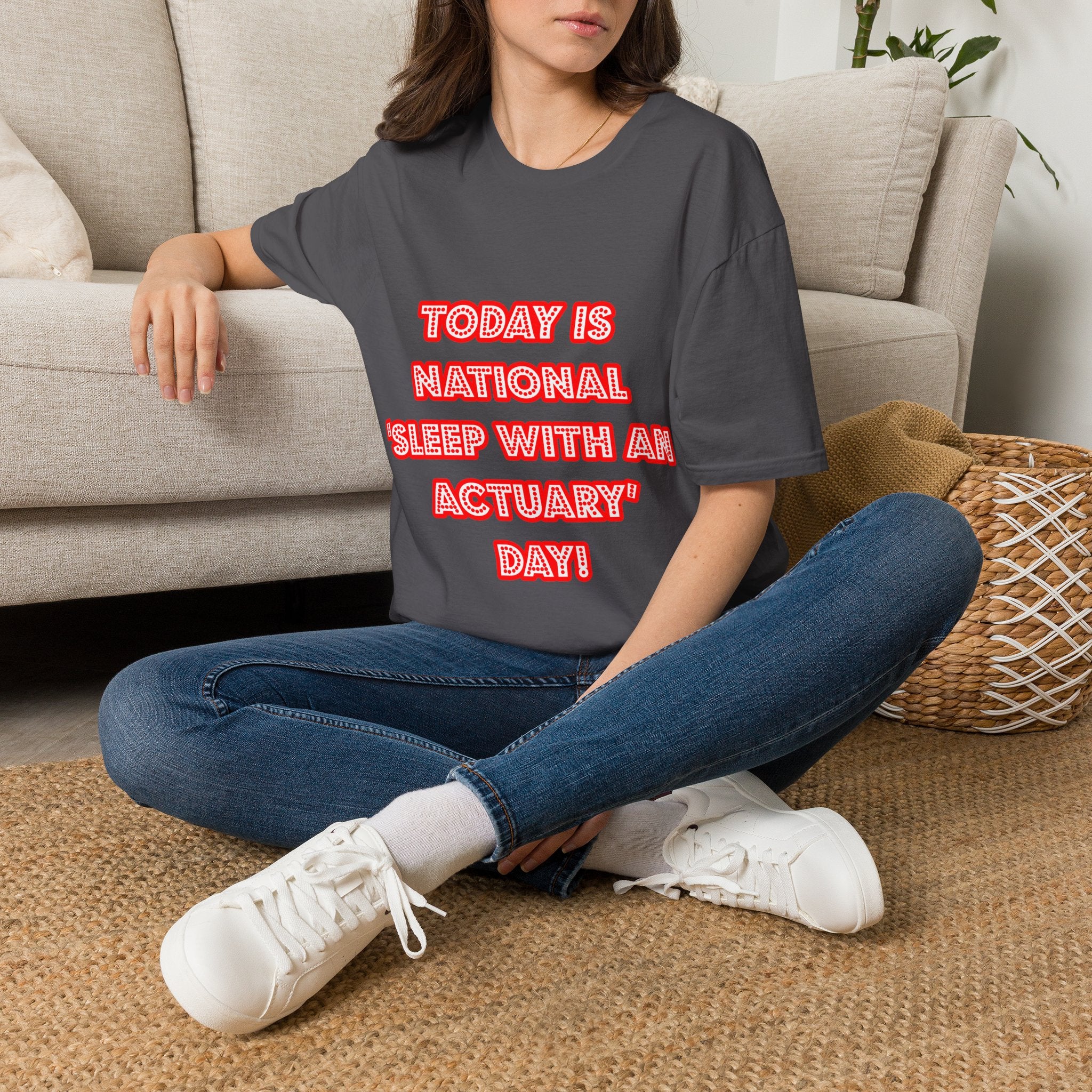 National 'Sleep With an Actuary' Day - Unisex Softstyle T-Shirt