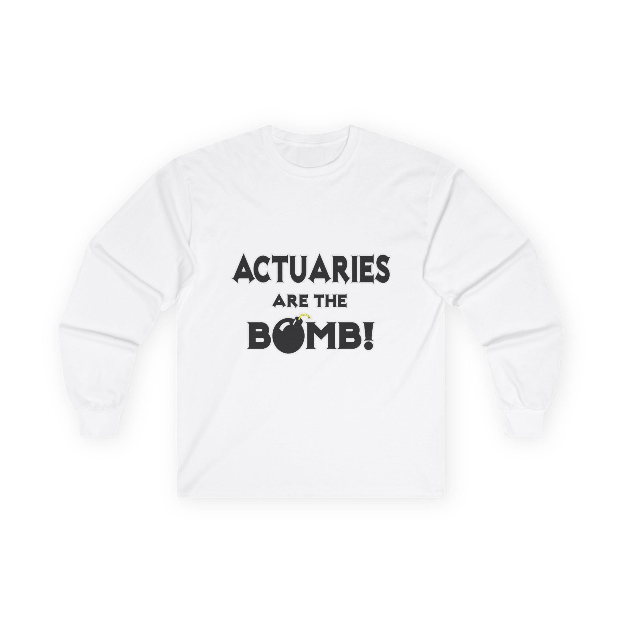 Actuaries Are The Bomb! - Unisex Ultra Cotton Long Sleeve Tee