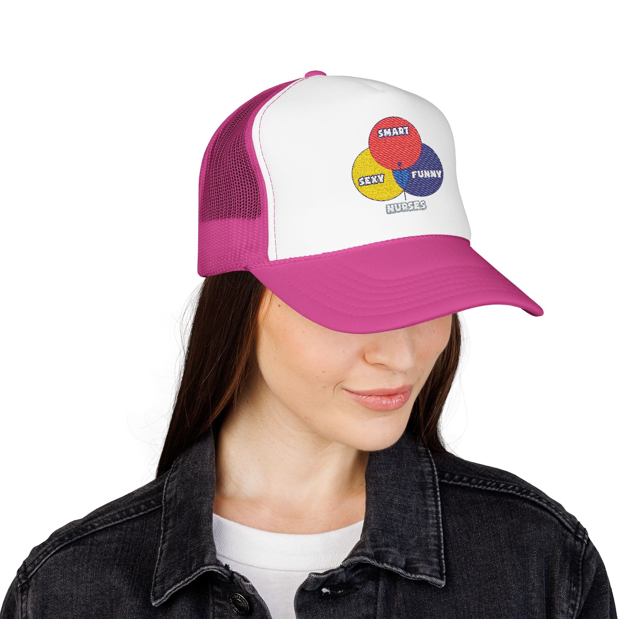Venn Diagram .. Nurses - Foam Trucker Hat