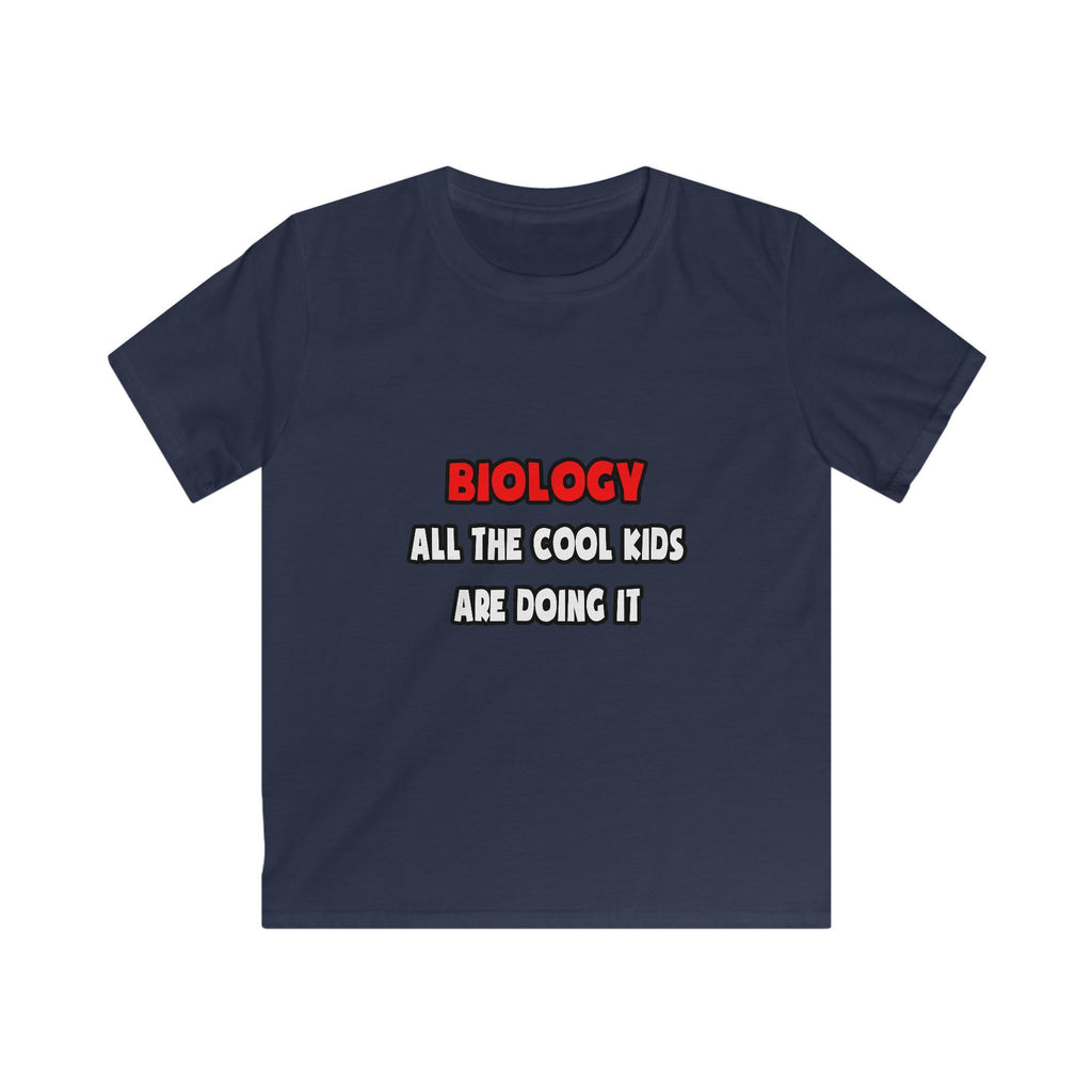 Funny Biologist Shirts and Gifts - Kids Softstyle Tee