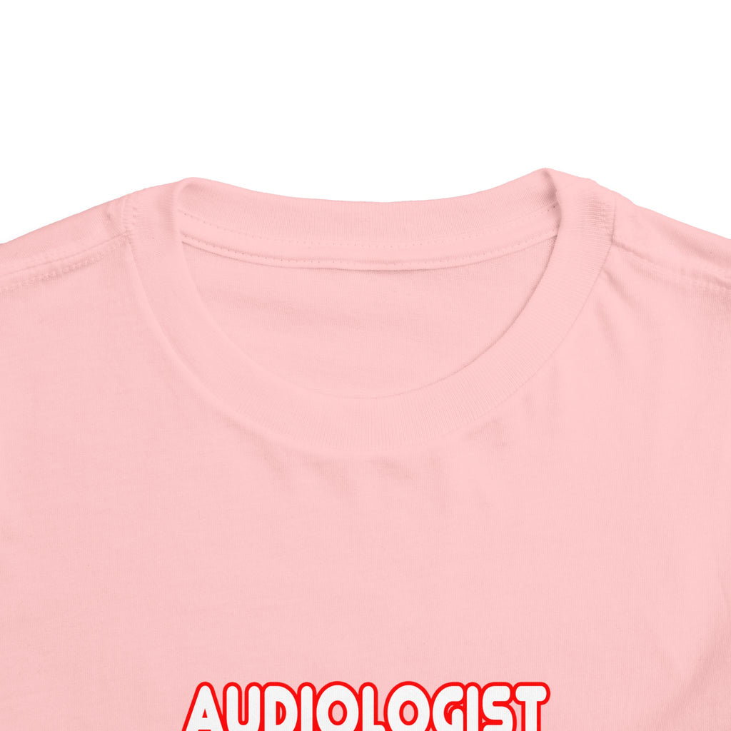 Audiologist ... Will Work For Cocktails - Toddler Short Sleeve Tee