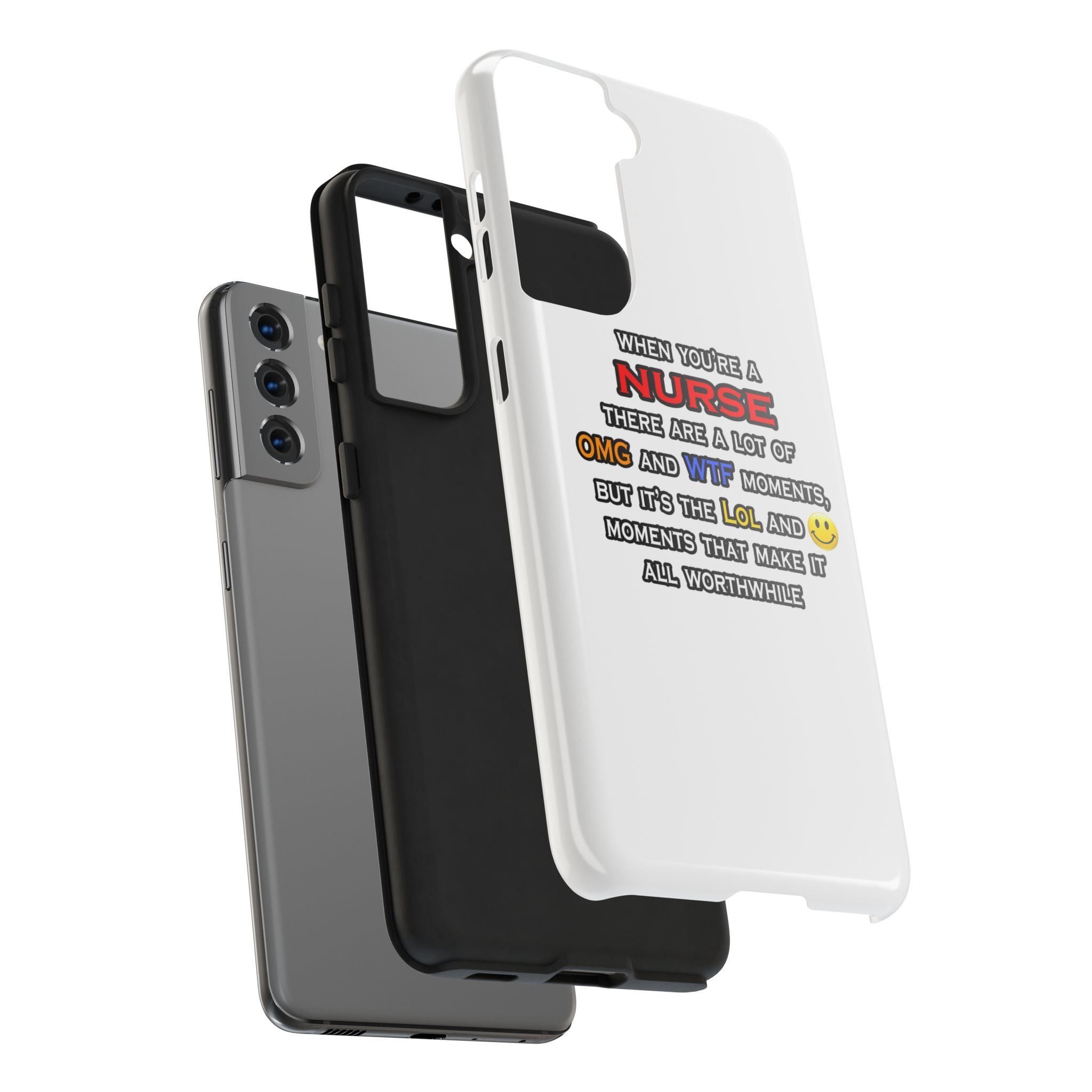 Nurse ... OMG WTF LOL - Tough Phone Cases