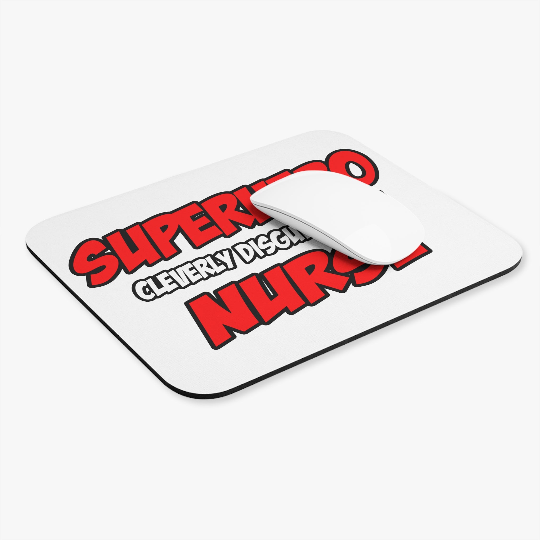 Superhero...Nurse - Mouse Pad (Rectangle)