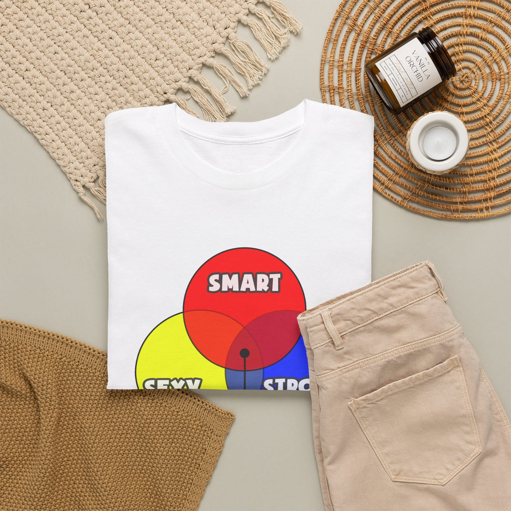 Venn Diagram .. Cardiovascular Technologists - Unisex Heavy Cotton Tee
