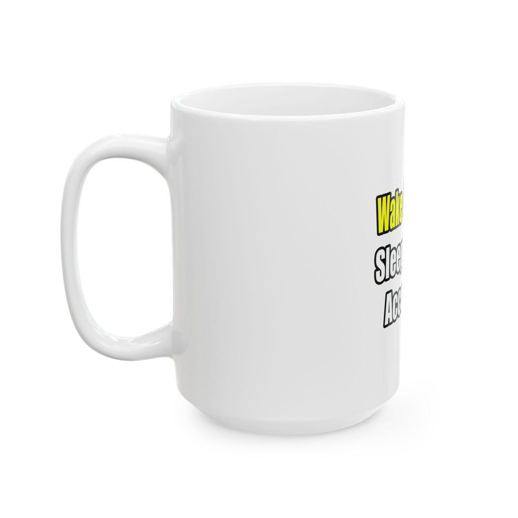 Sleep With Accountant - Ceramic Mug, (11oz, 15oz)