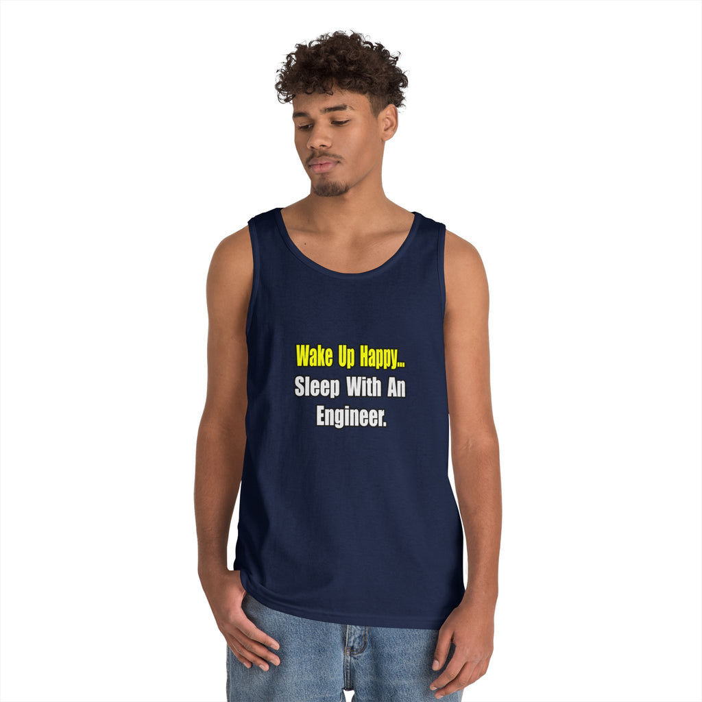 Sleep With Engineer - Unisex Heavy Cotton Tank Top