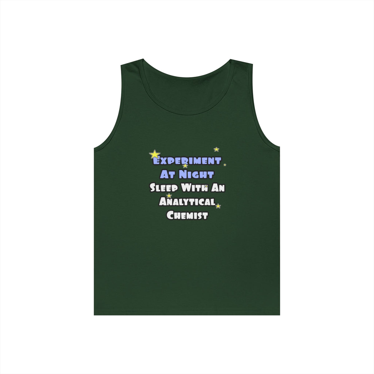 Experiment...Sleep With an Analytical Chemist - Unisex Heavy Cotton Tank Top