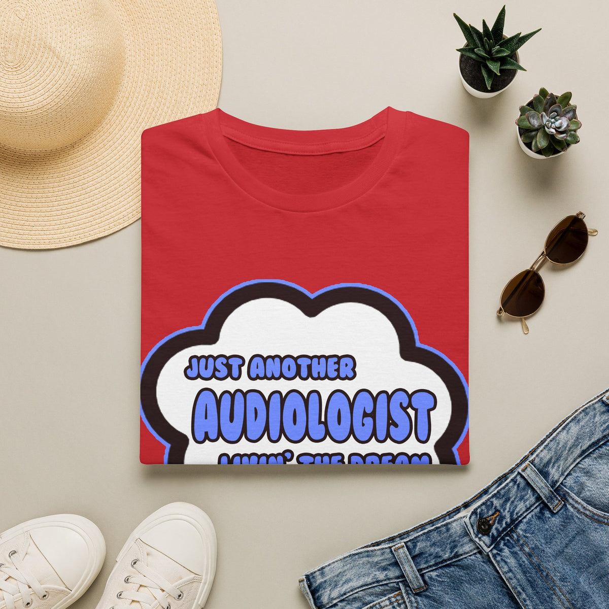 Audiologist .. Livin' The Dream - Unisex Softstyle T-Shirt