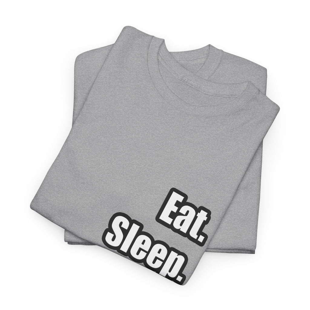 Eat. Sleep. Cardiology - Unisex Heavy Cotton Tee