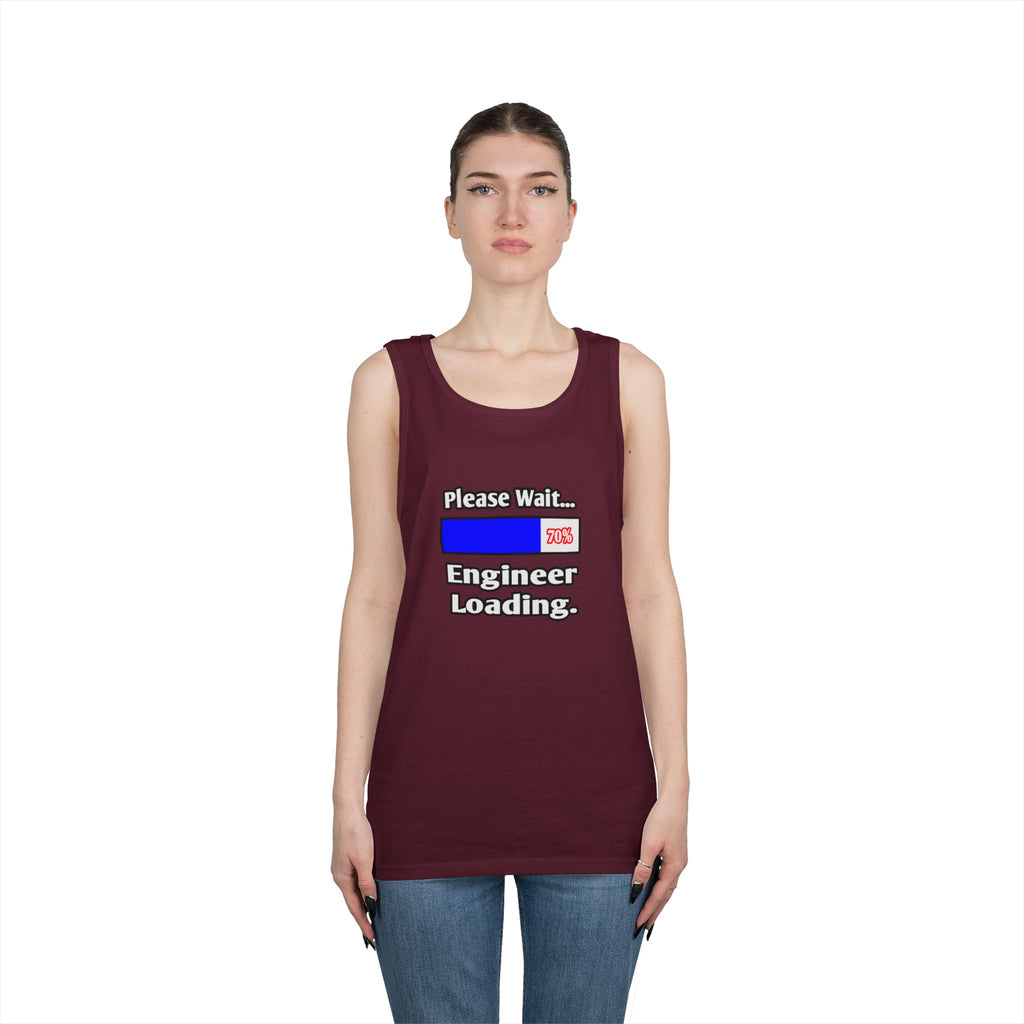 Please Wait...Engineer Loading - Unisex Heavy Cotton Tank Top