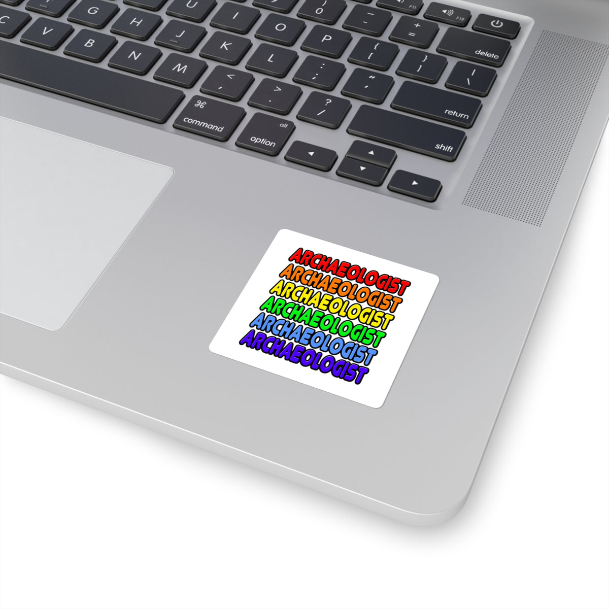 Rainbow Archaeologist - Square Stickers