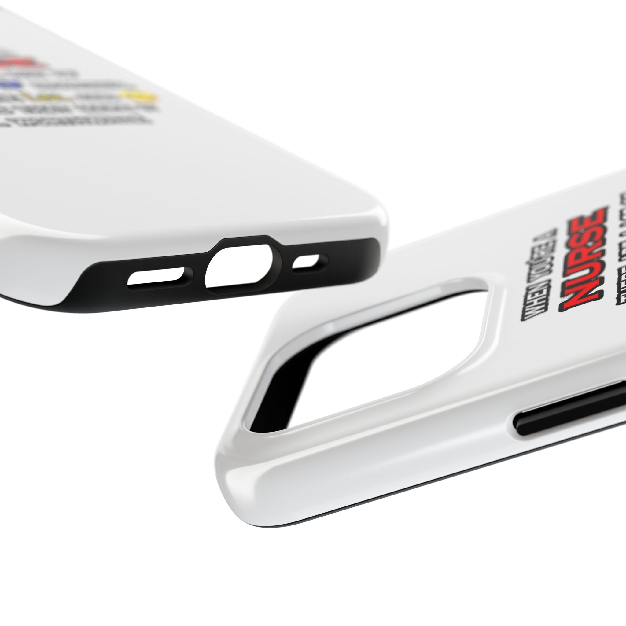 Nurse ... OMG WTF LOL - Tough Phone Cases