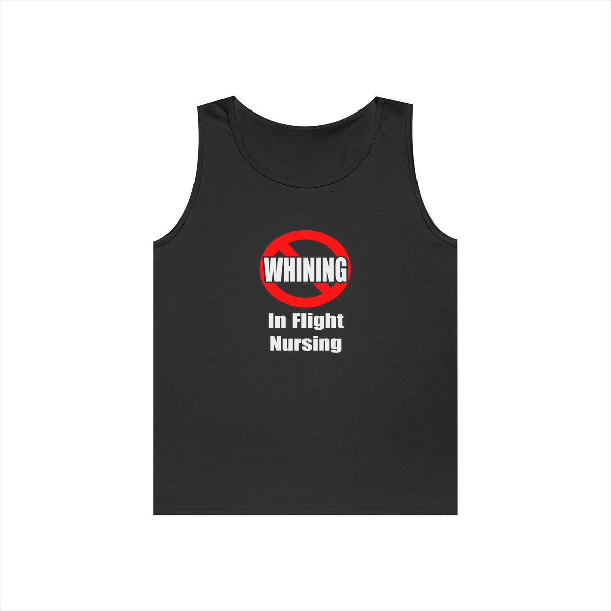 No Whining In Flight Nursing - Unisex Heavy Cotton Tank Top