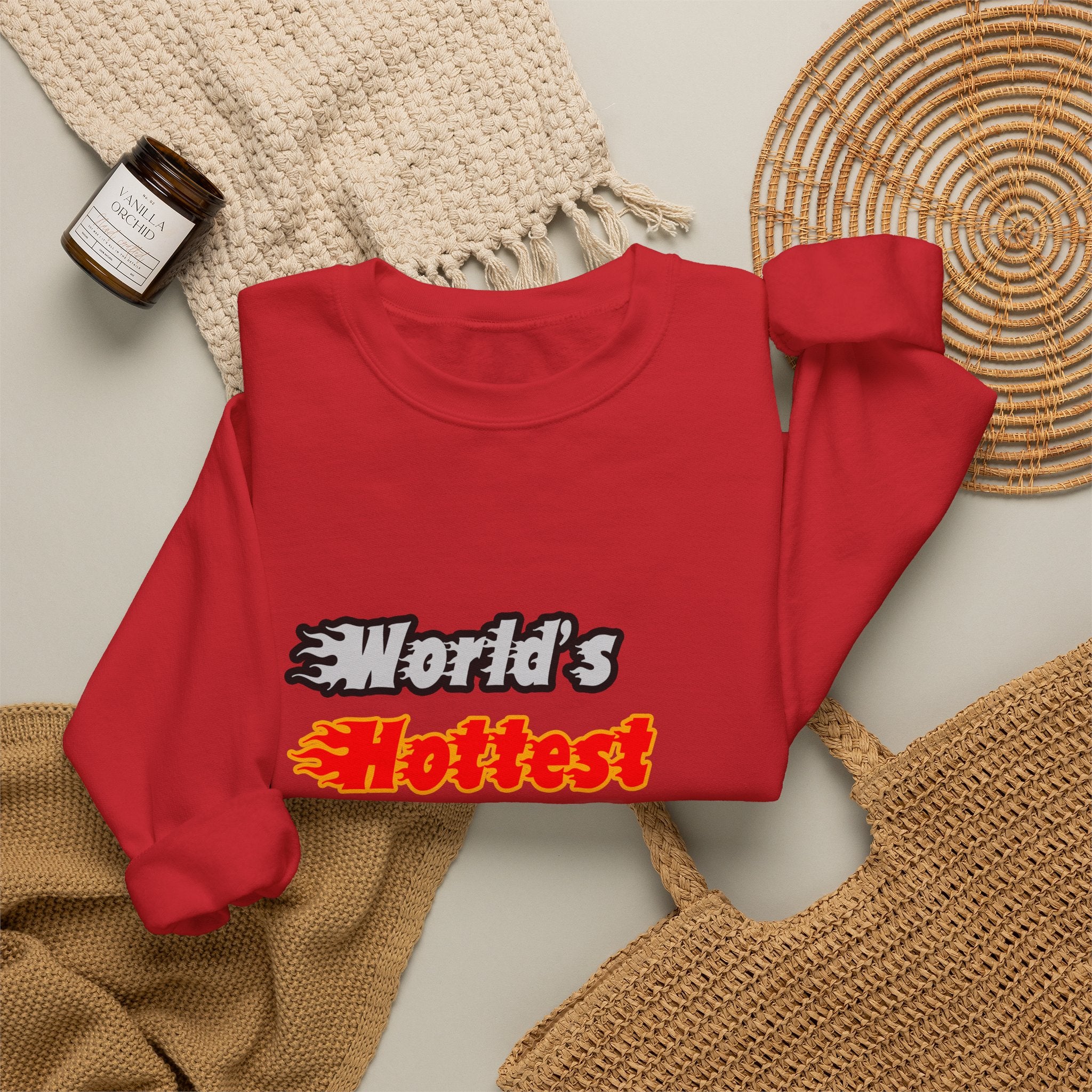 World's Hottest Air Traffic Controller - Unisex Heavy Blend™ Crewneck Sweatshirt