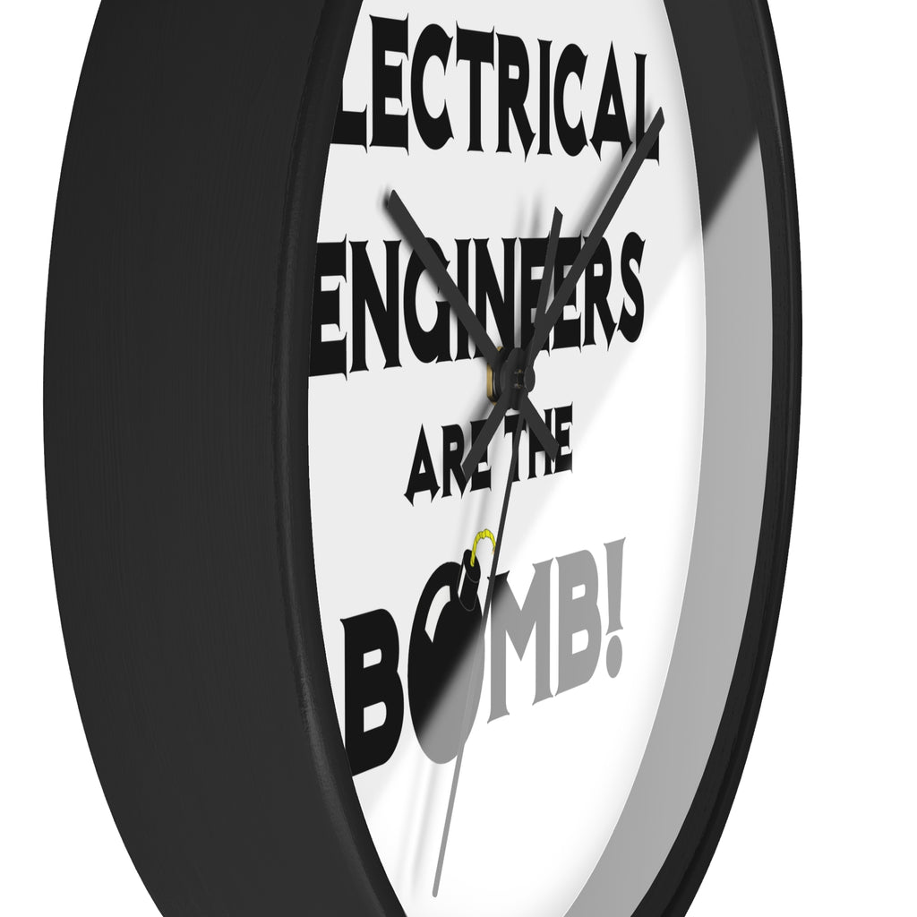 Electrical Engineers Are The Bomb! - Wall Clock