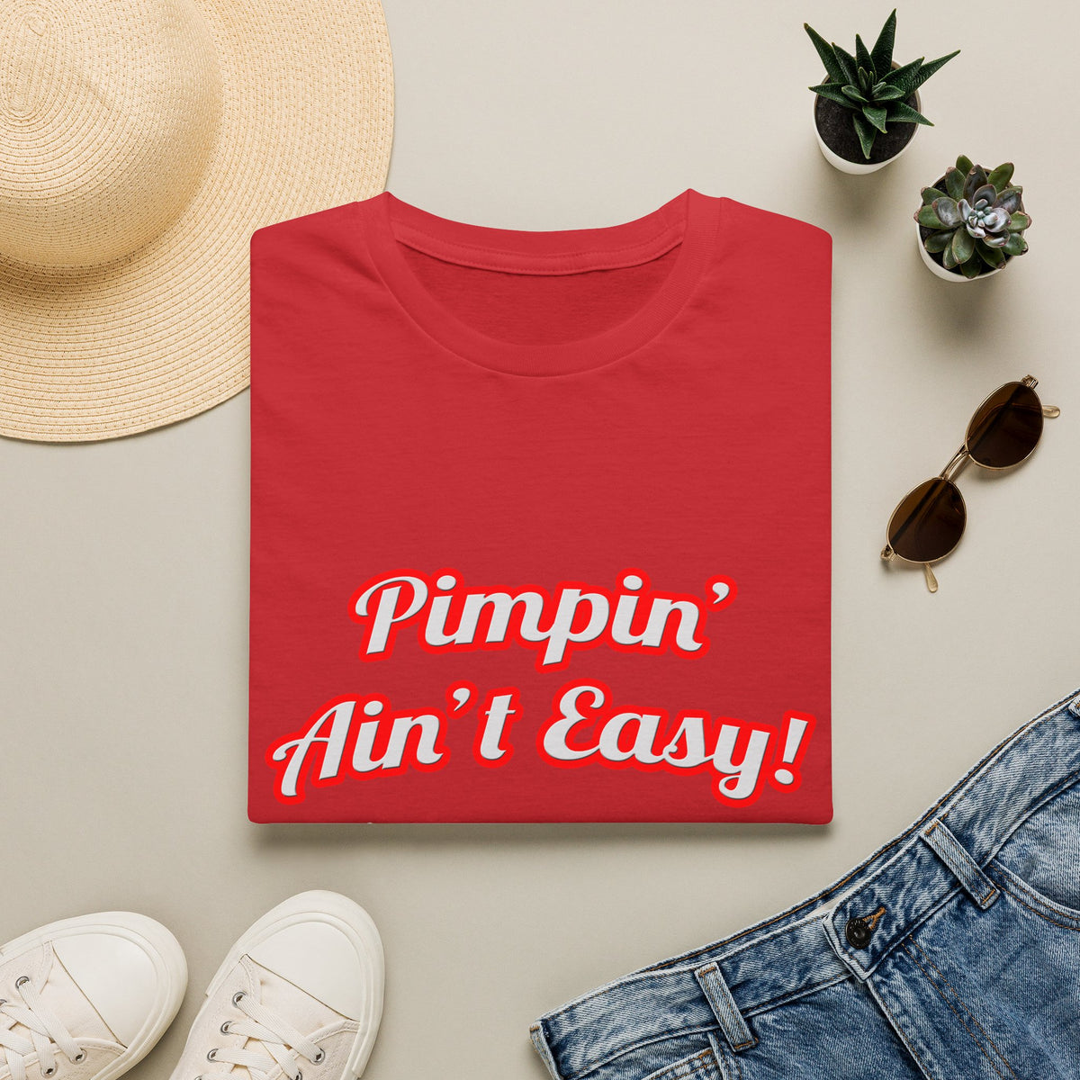 Pimpin' Ain't Easy .. Anthropologist - Unisex Softstyle T-Shirt
