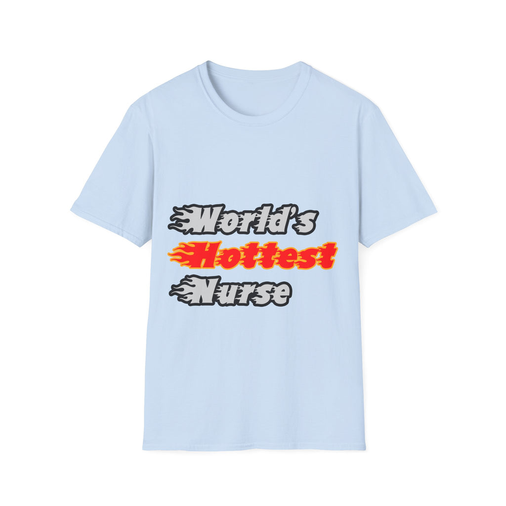 World's Hottest Nurse - Unisex Softstyle T-Shirt