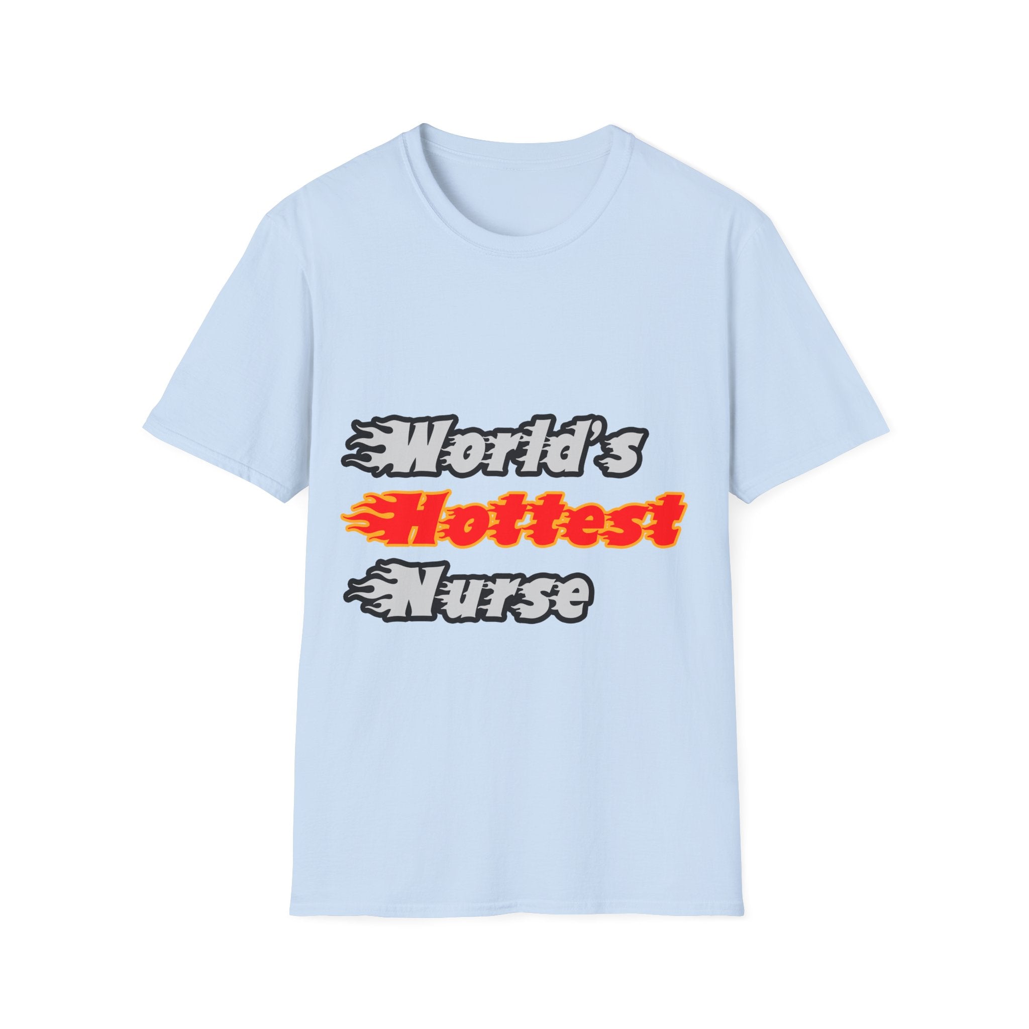 World's Hottest Nurse - Unisex Softstyle T-Shirt